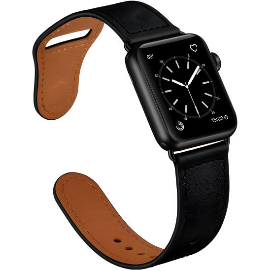 Strap Watch Leather Apple 42/44Mm